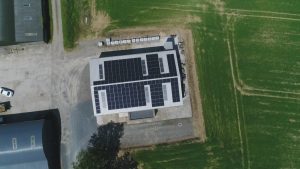 solar panels on Tipperary Boutique Distillery 