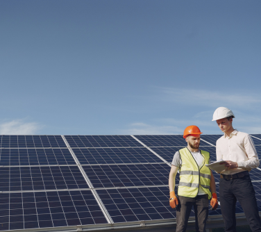 A solar design featuring the layout and arrangement of photovoltaic panels, optimized to capture sunlight efficiently and convert it into renewable energy for a building or system
